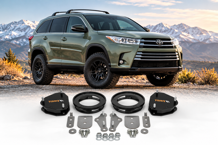 Toyota Highlander 2 inch Lift kit | 2014–2026 | AWD, FWD, Hybrid