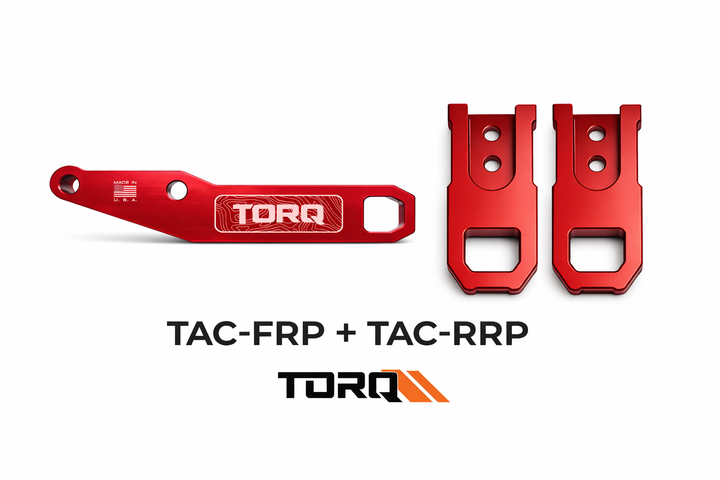 2024+ Toyota Tacoma Complete Recovery Point Kit — Front + Rear | TORQ Engineering